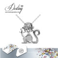 Destin bijoux cristal de Swarovski singe pendentif & collier